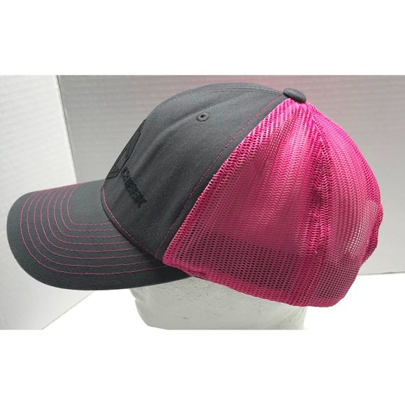 Blacks Creek Guide Gear Hat Snapback Gray Pink Mesh Adjustable Cap Richardson - Picture 4 of 8
